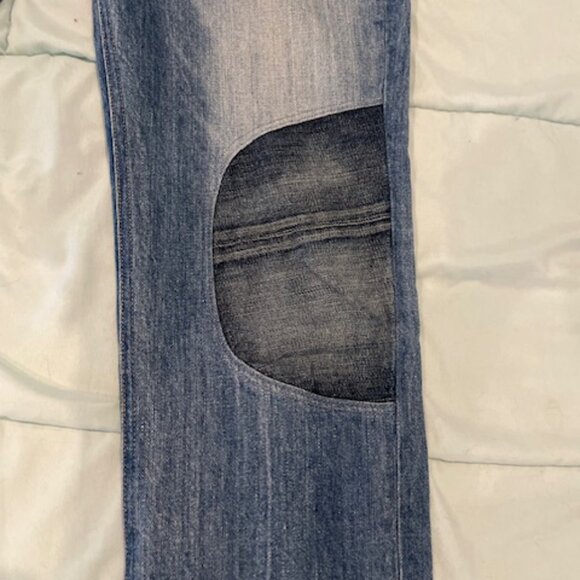 LAST PRICE Rag & Bone Dre Low Rise Slim Boyfriend Distressed Size 30 Blue Denim - Picture 6 of 16